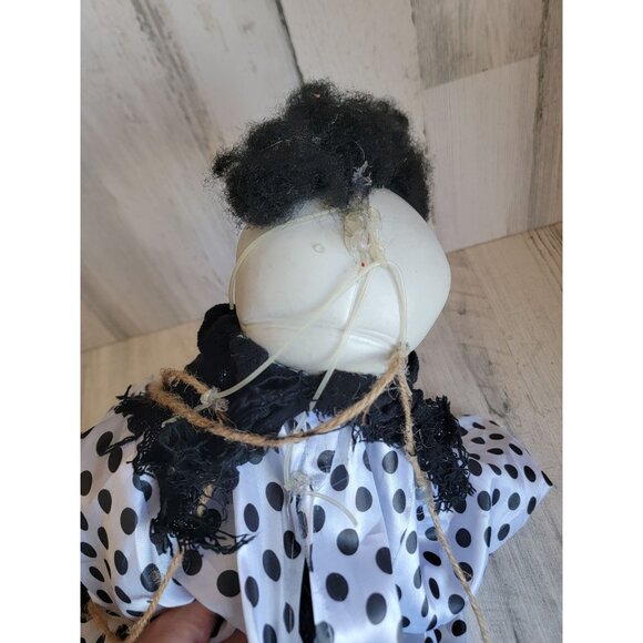 Unique scary swing clown AS IS Halloween hanging prop decor - Picture 12 of 15